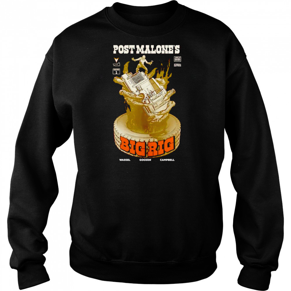 Post Malone Big Rig 2025 Tour shirt Hoodie