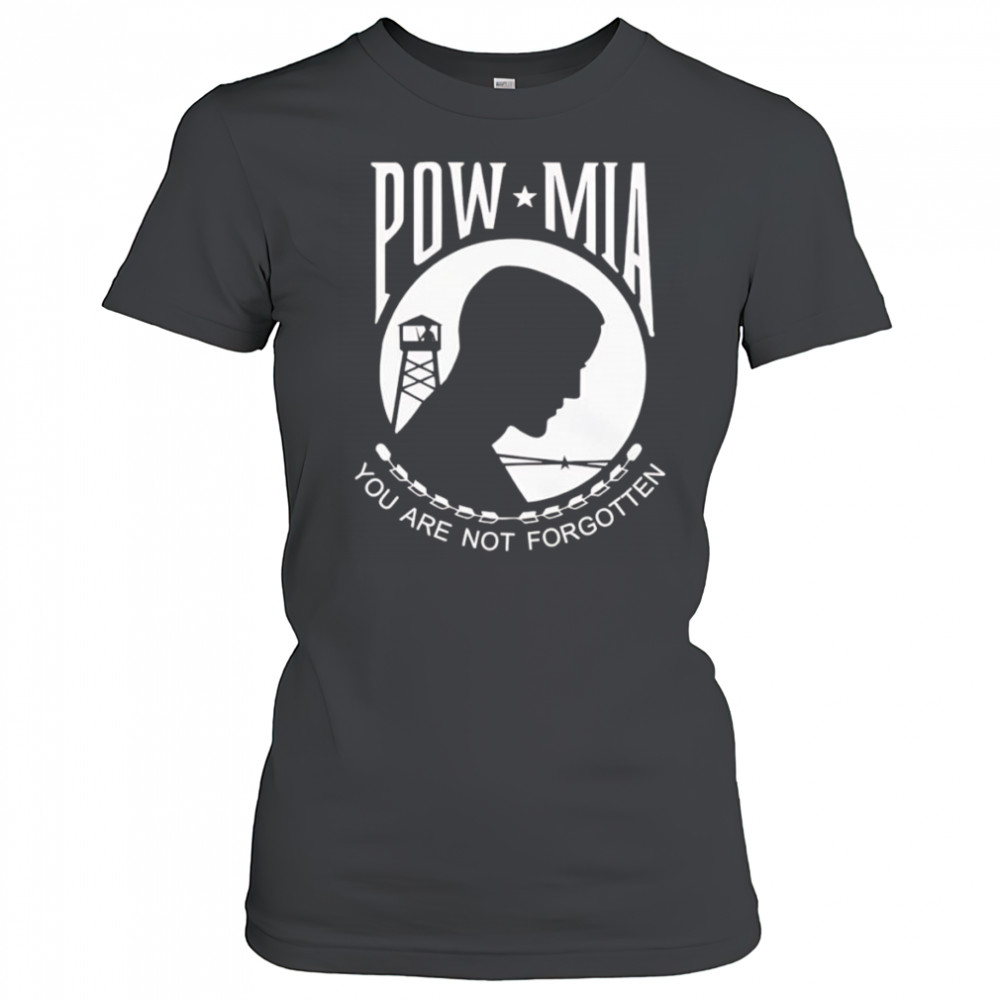 Pow Mia you are not forgotten shirt Women's T-shirt