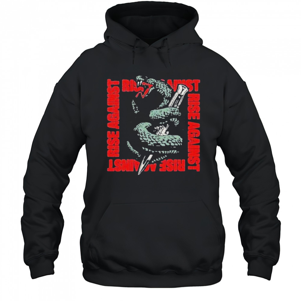 Rise Against Serpent Knife Shirt Hoodie