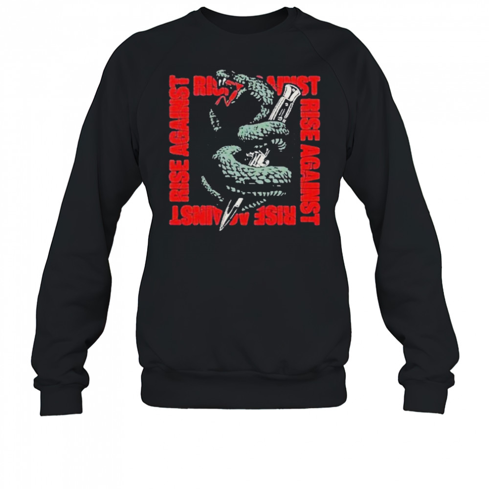 Rise Against Serpent Knife Shirt Sweatshirt