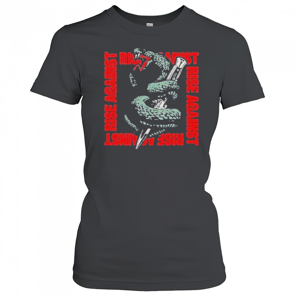 Rise Against Serpent Knife Shirt Women's T-shirt