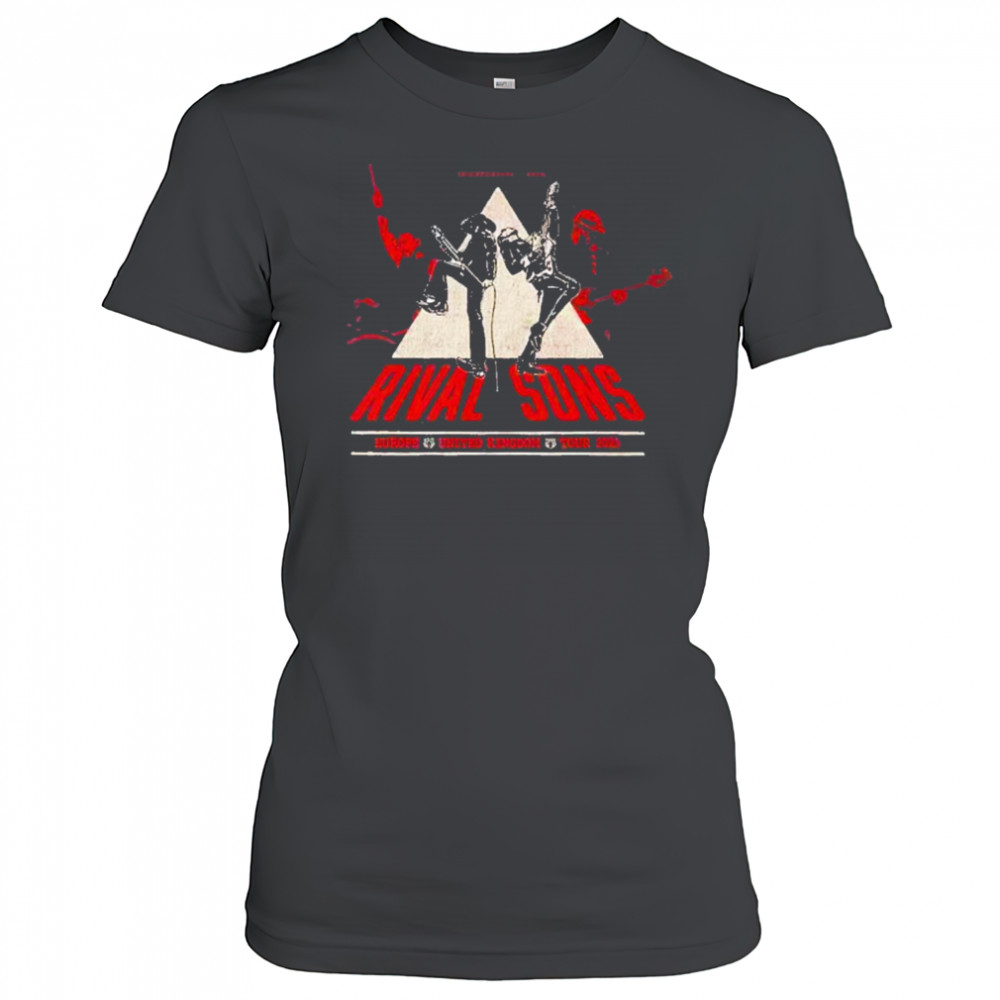 Rival Sons Europe UK Tour Tour Dates 2025 shirt Women's T-shirt
