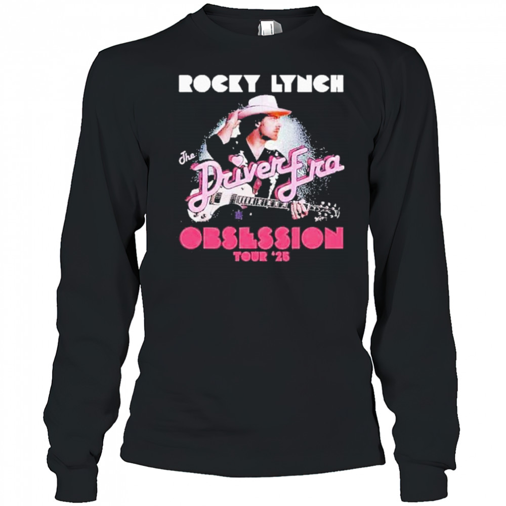 Rocky Lynch The Driver Era Obsession World Tour 2025 With Vale shirt Long Sleeved