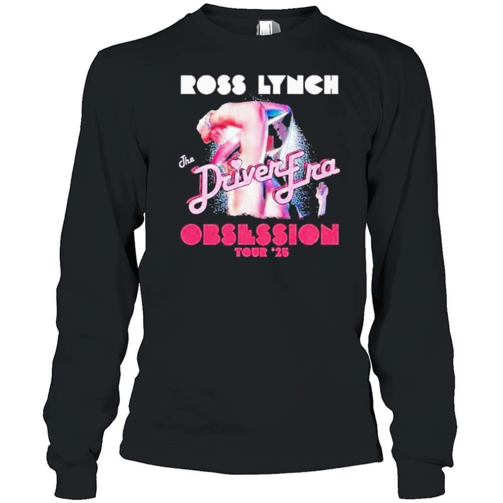 Ross Lynch The Driver Era Obsession World Tour 2025 With Vale shirt Long Sleeved