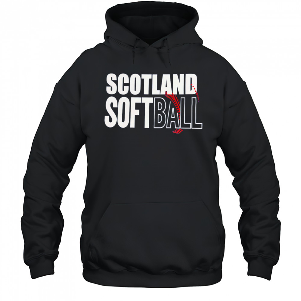 Scotland Softball shirt Hoodie