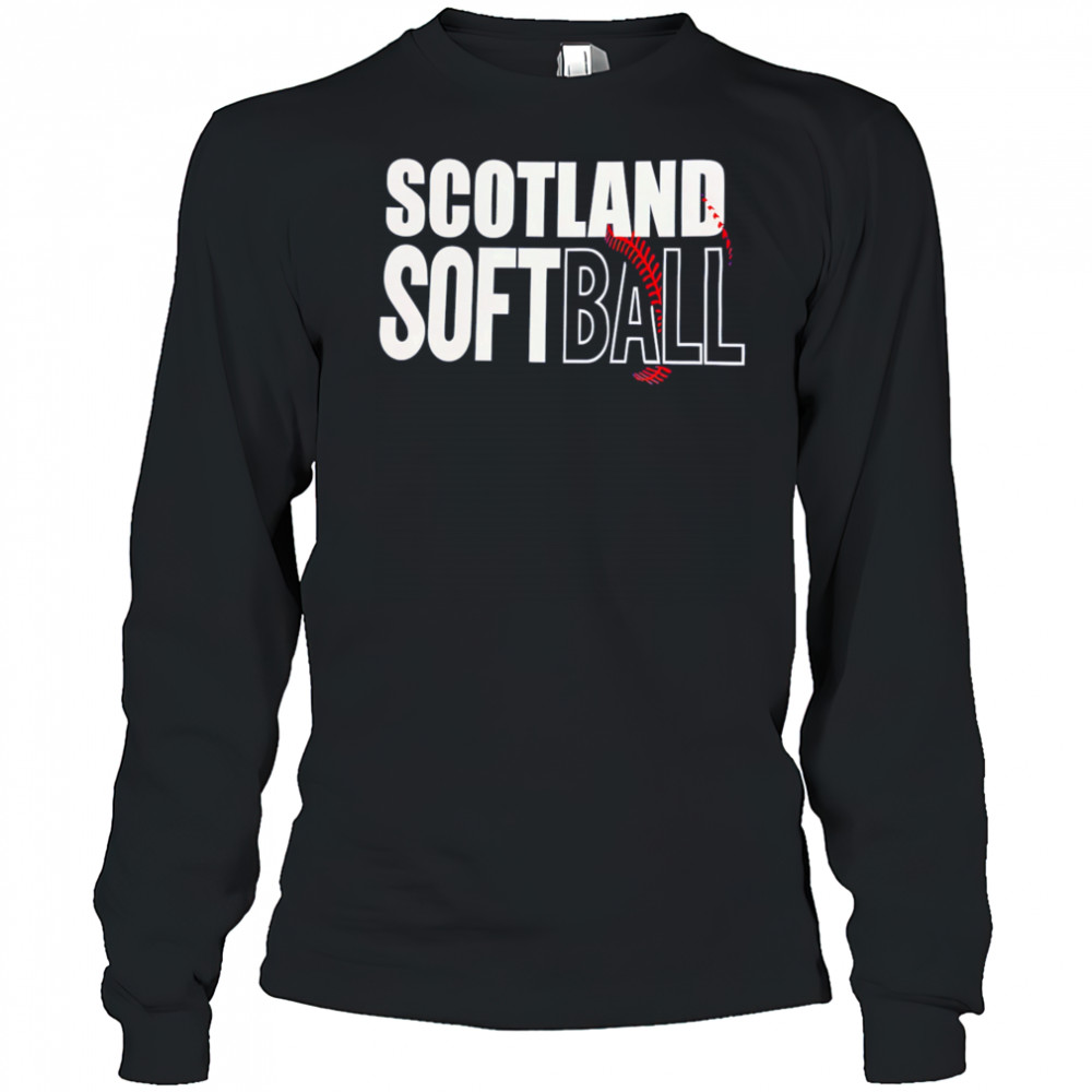 Scotland Softball shirt Long Sleeved