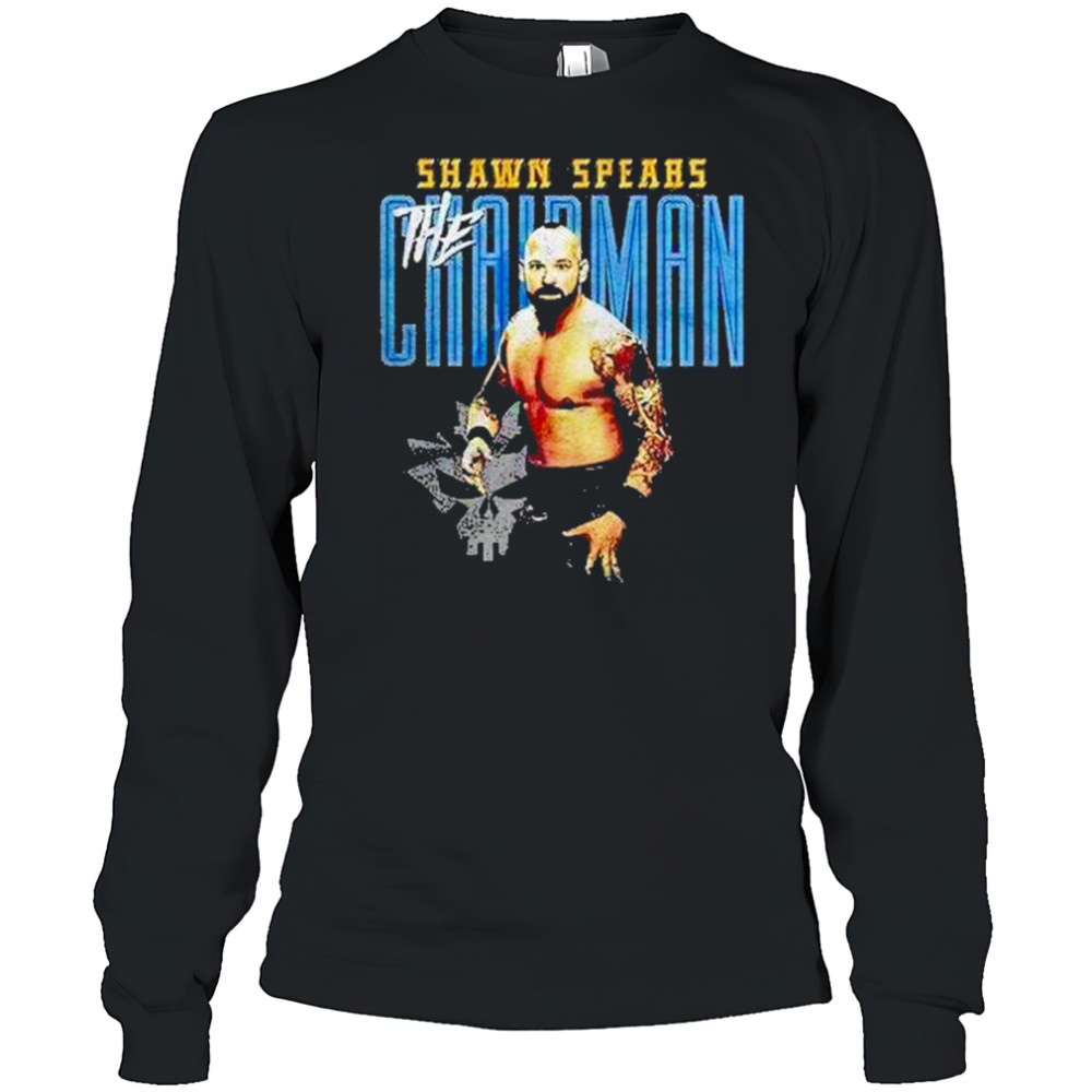 Shawn Spears The Chairman Wwe Poster Shirt Long Sleeved