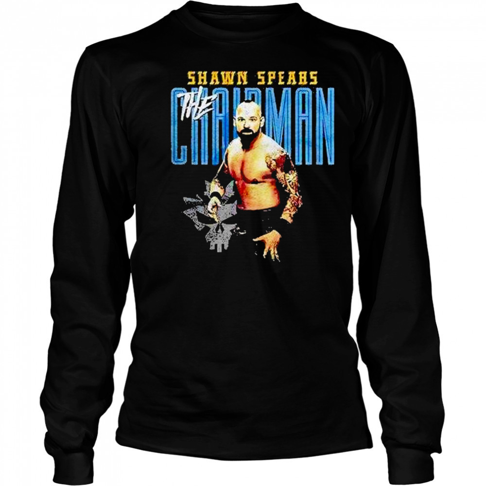 Shawn Spears The Chairman Wwe Poster Shirt Long Sleeved