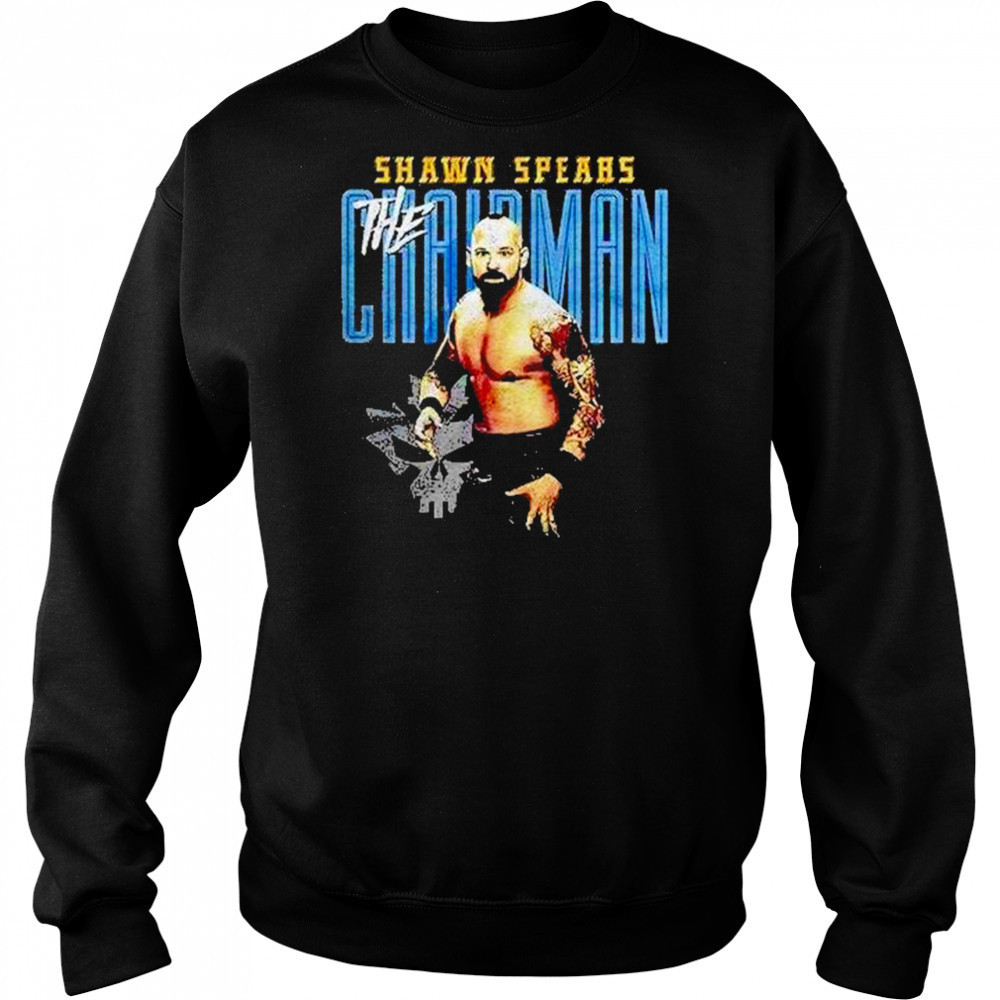 Shawn Spears The Chairman Wwe Poster Shirt Hoodie