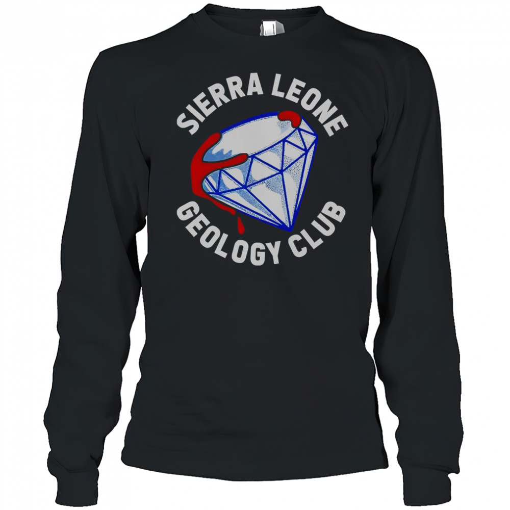 Sierra Leone Geology Club T-Shirt Long Sleeved