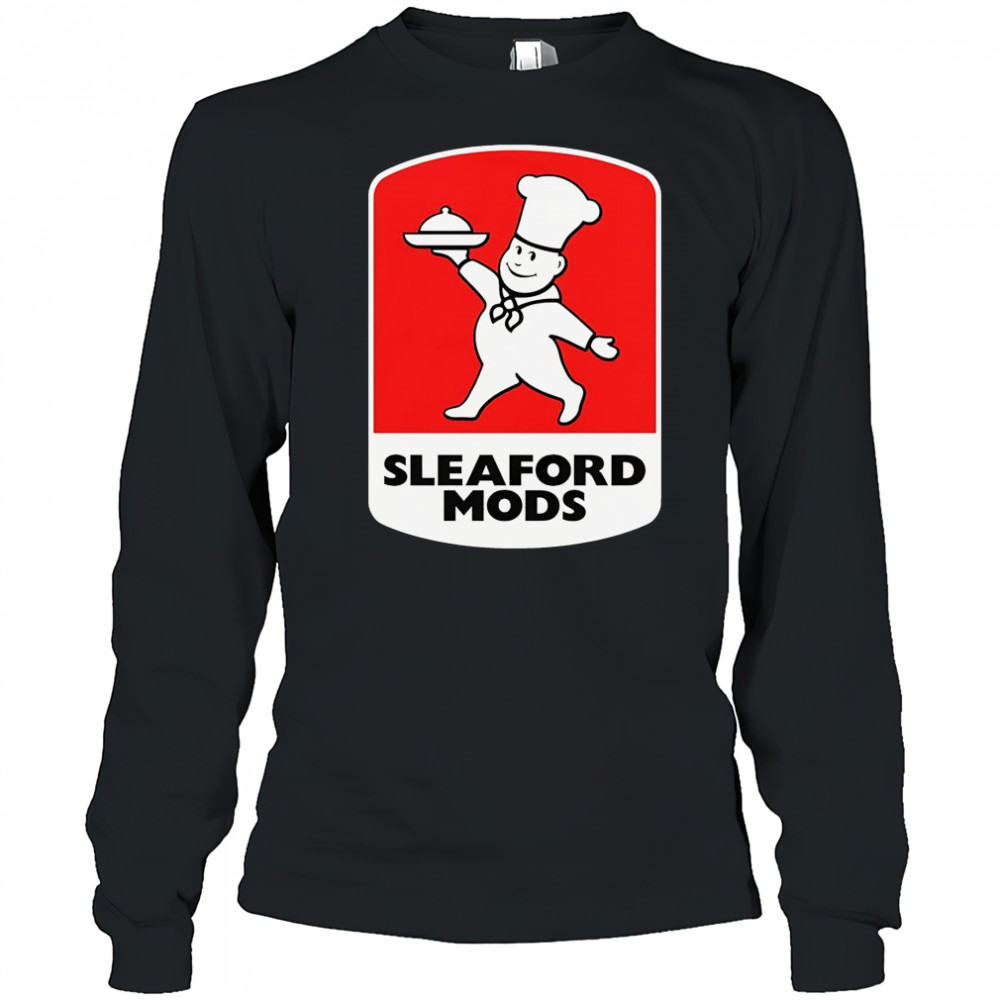 Sleaford Mods Little Chef T-Shirt Long Sleeved