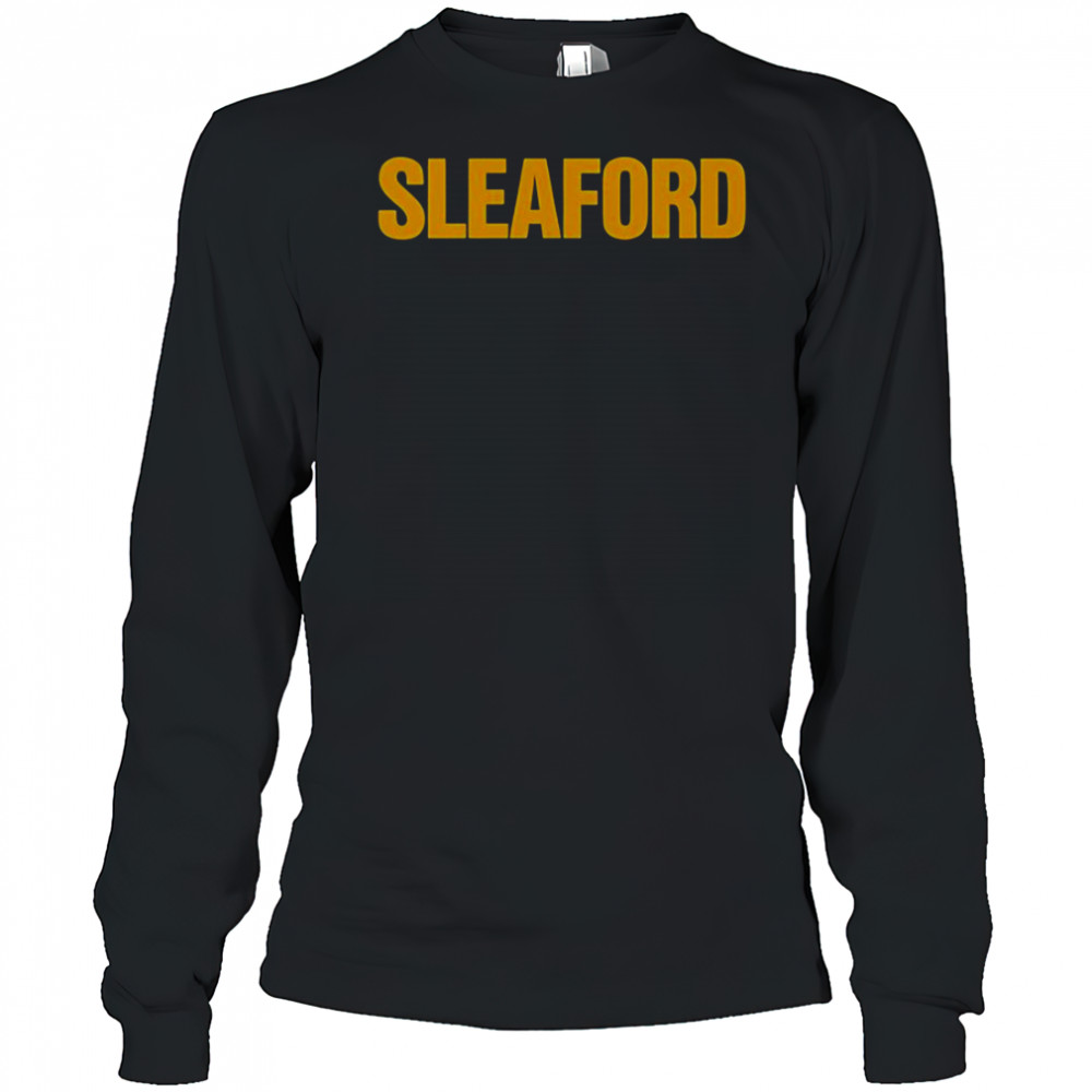 Sleaford Mods Logo T-Shirt Long Sleeved
