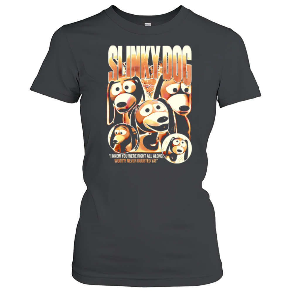Slinky dog toy story disney pixar vintage style shirt Women's T-shirt