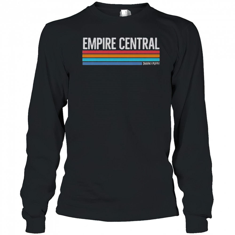 Snarky Puppy Empire Central Logo T-Shirt Long Sleeved