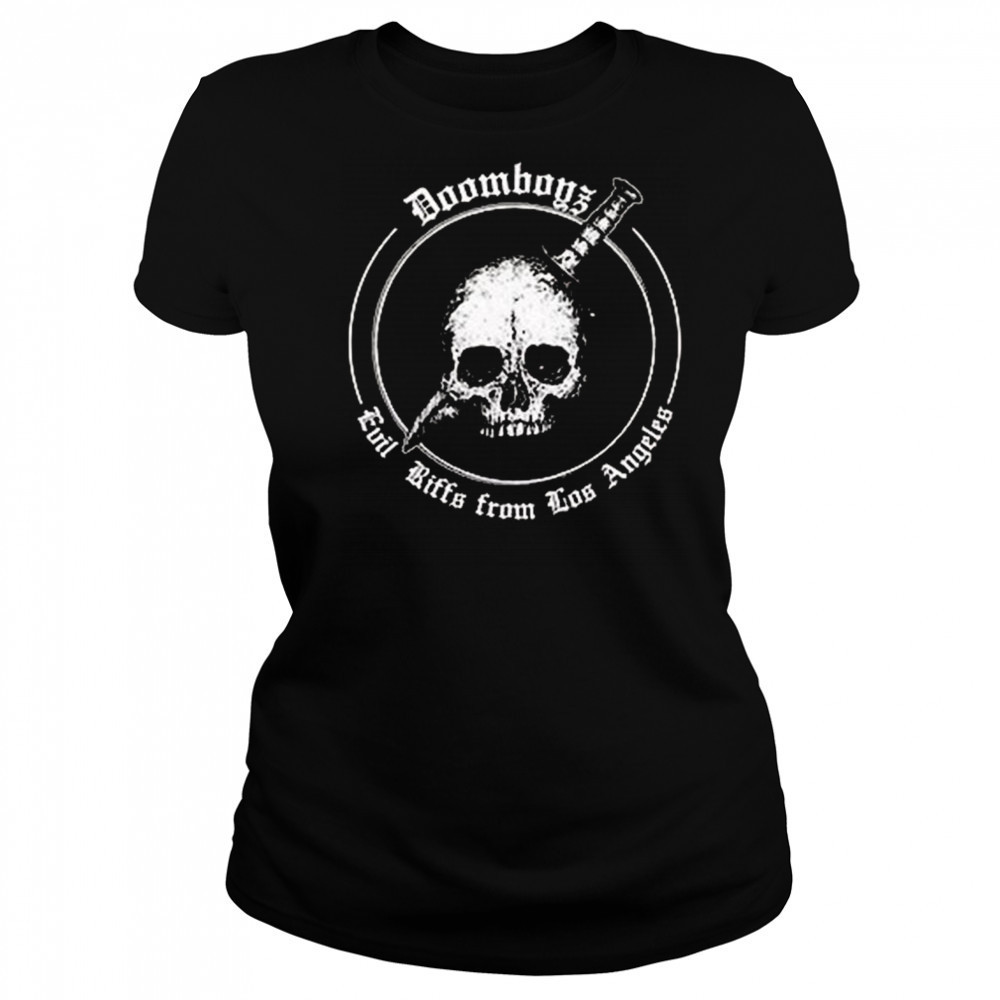 Srh X Doomboyz Evil Riffs From Los Angeles Shirt Women's T-shirt