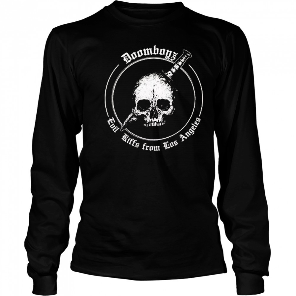 Srh X Doomboyz Evil Riffs From Los Angeles Shirt Long Sleeved