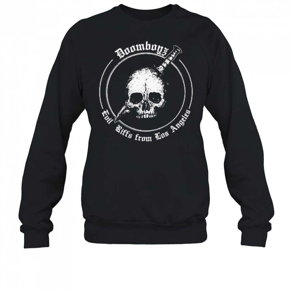 Srh X Doomboyz Evil Riffs From Los Angeles Shirt Sweatshirt