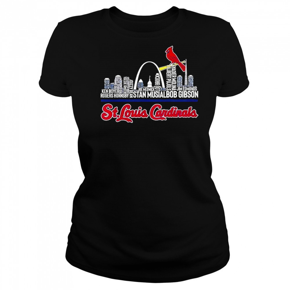 St Louis Cardinals 2025 Skyline City Shirt Women's T-shirt