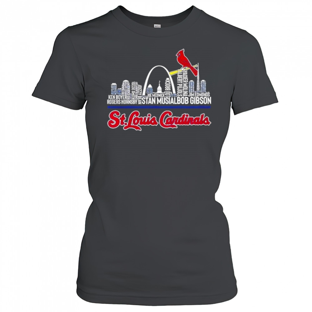 St Louis Cardinals 2025 Skyline City Shirt Women's T-shirt