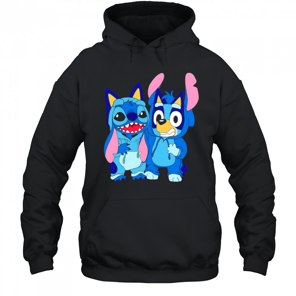 Stitch And Bluey Svg Stitch Disney shirt Hoodie