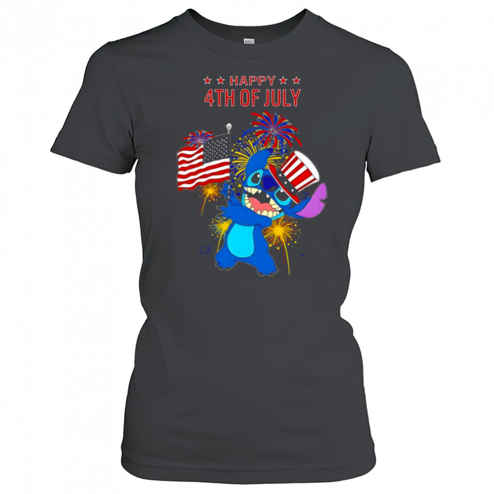 Stitch Happy 4th of July shirt Women's T-shirt