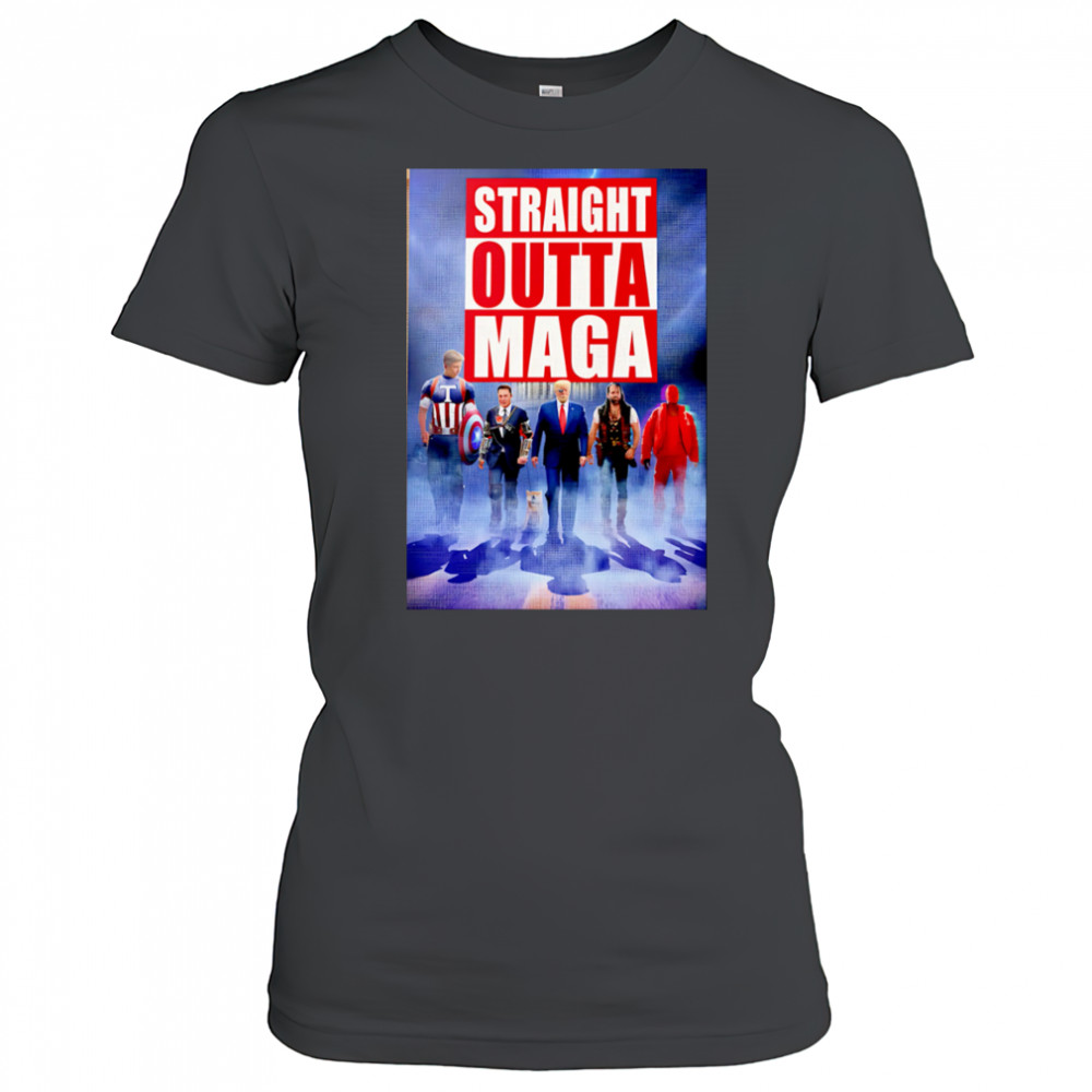 Straight Outta MAGA shirt Women's T-shirt