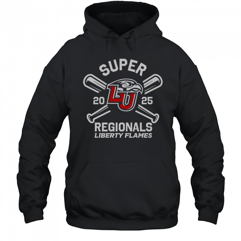 Super Regionals Liberty Flames Nike Softball T-Shirt Hoodie