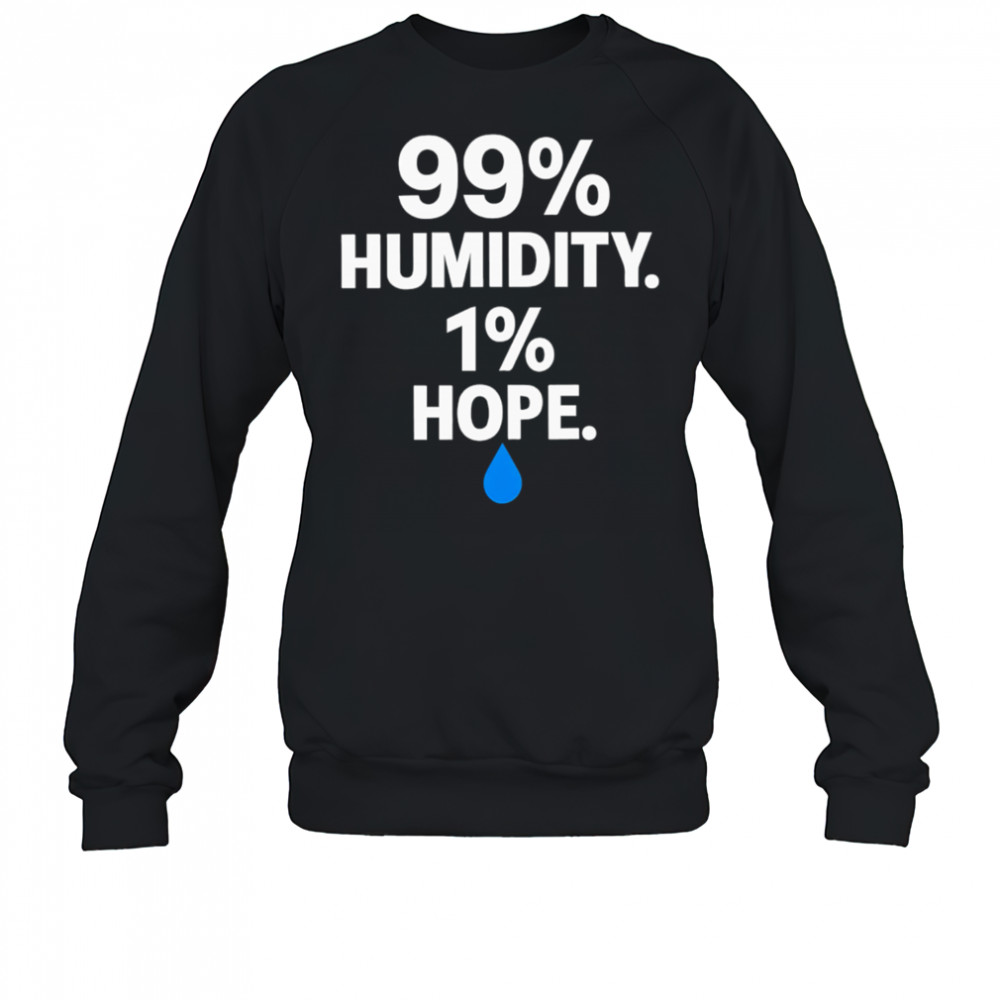 Swass 99 Percent Humidity One Percent Hope shirt Sweatshirt