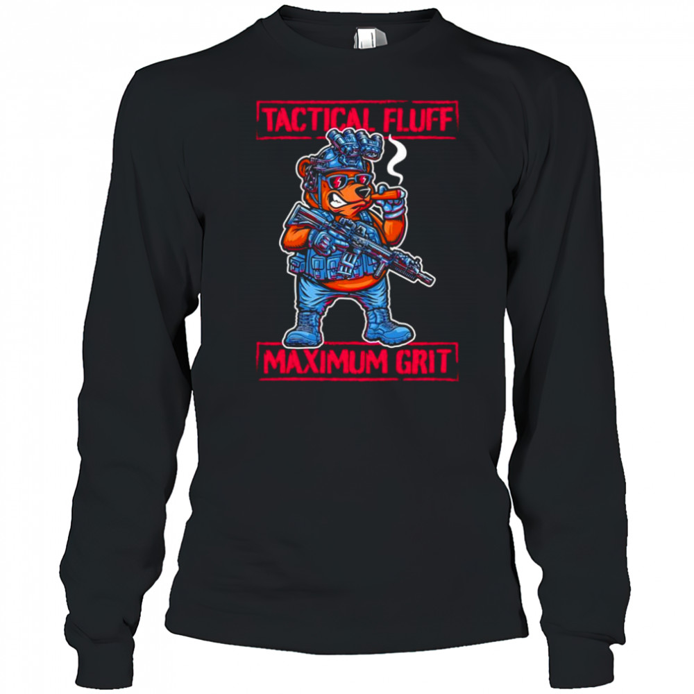 Tactical fluff maximum grit shirt Long Sleeved