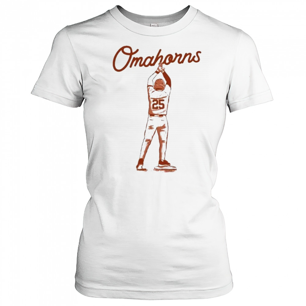 Texas Longhorns Omahorns The Road To Omaha shirt Women's T-shirt