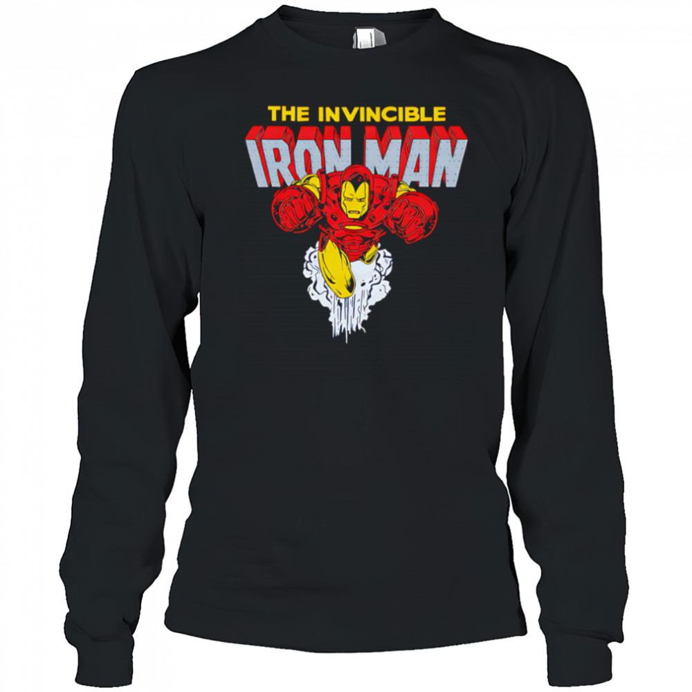 The Invincible Iron Man superhero shirt Long Sleeved