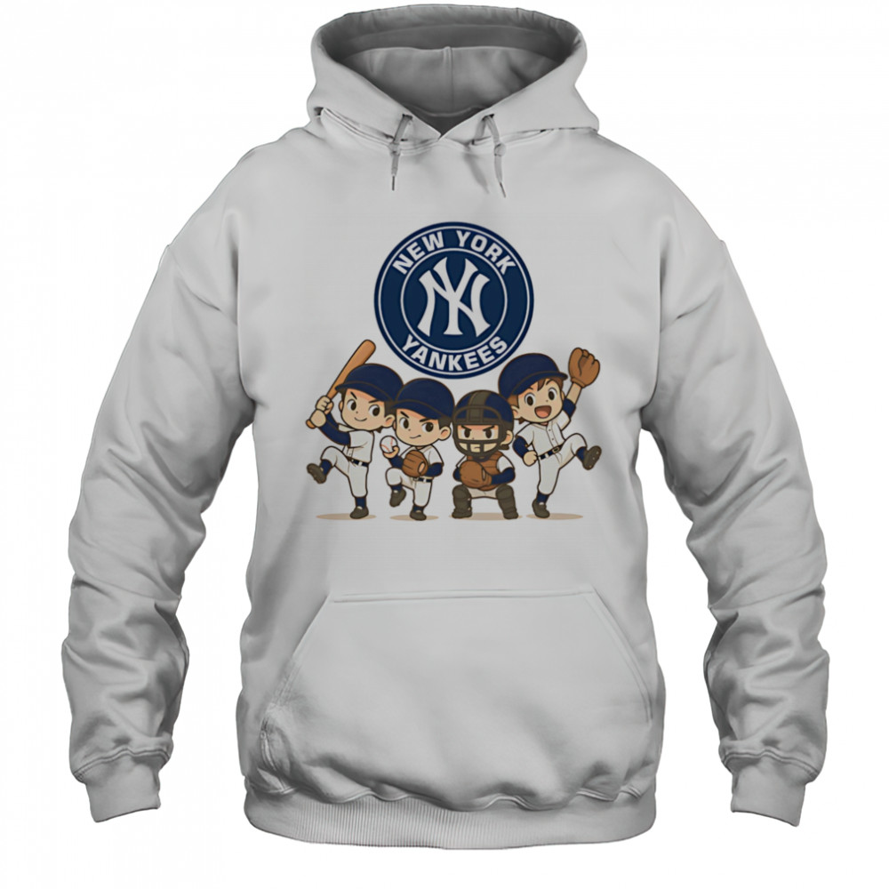 The New York Yankees chibi player shirt Hoodie