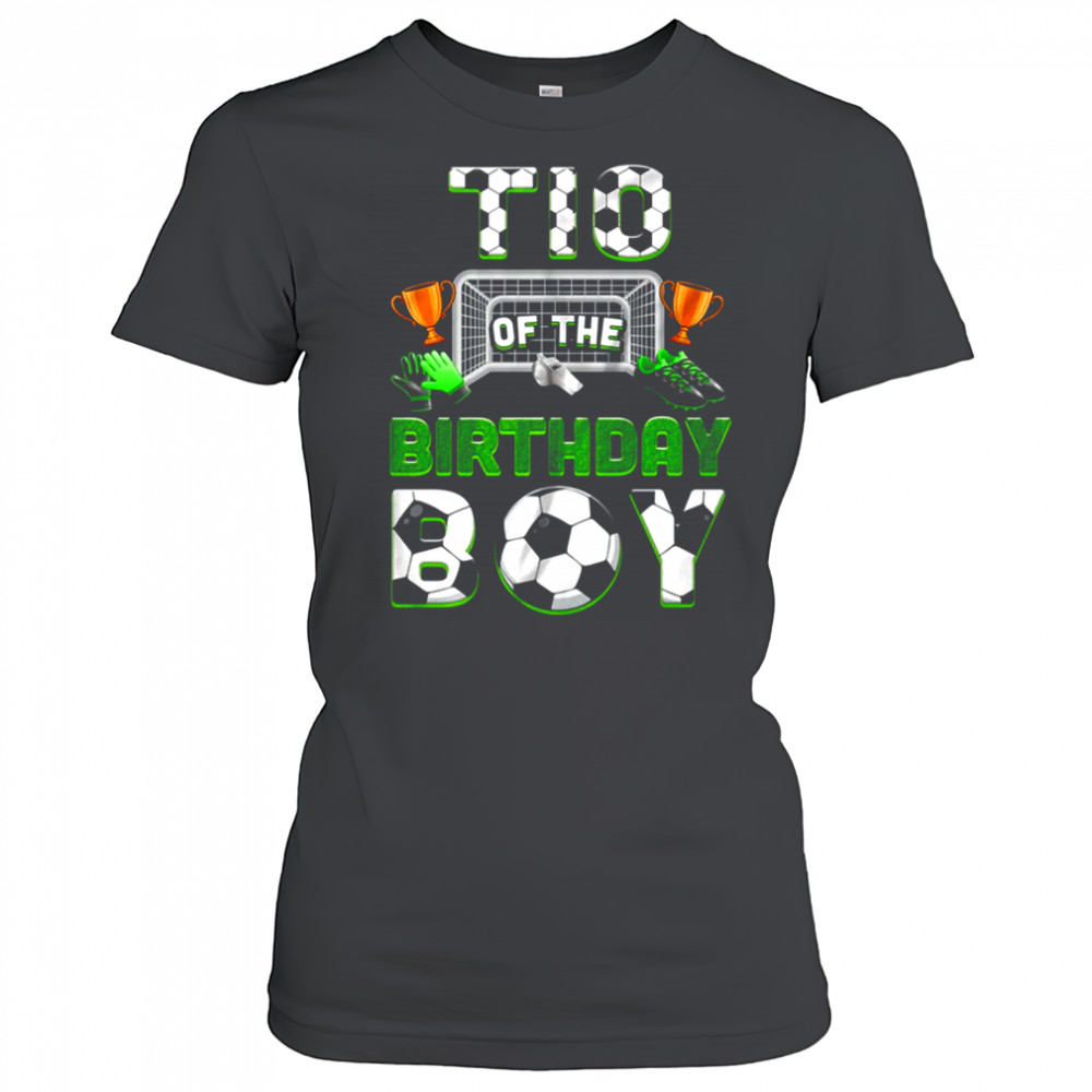 Tio Of The Birthday Boy Soccer Family Matching Party shirt Women's T-shirt