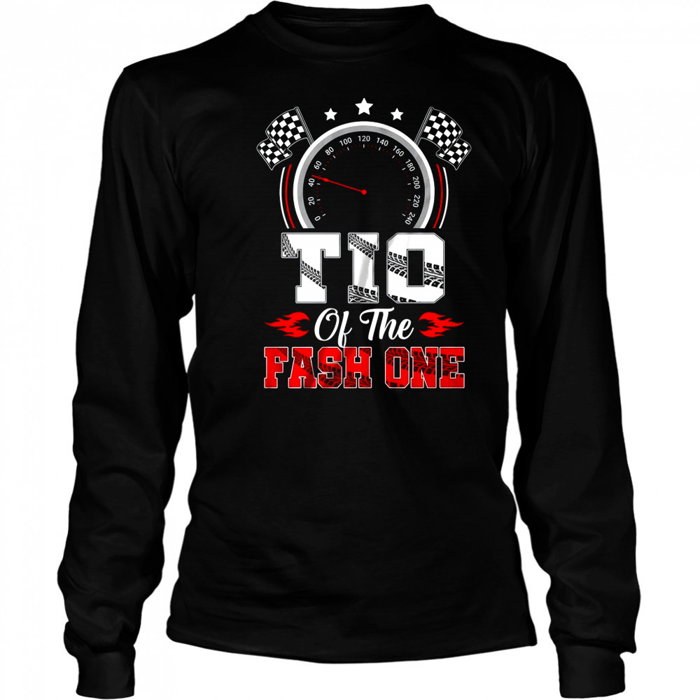 Tio Of The Fast One 1st Birthday Racing Car Family shirt Long Sleeved