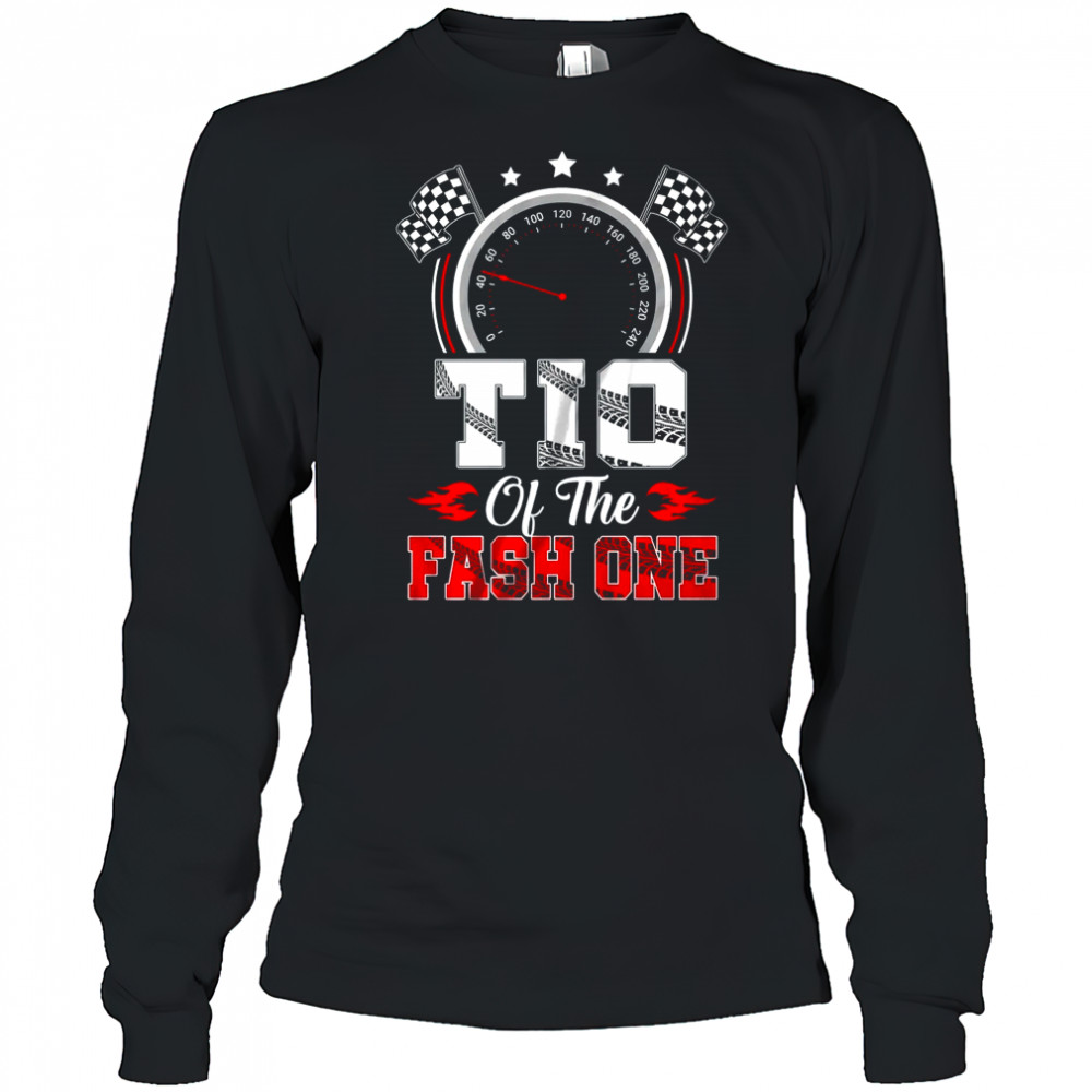 Tio Of The Fast One 1st Birthday Racing Car Family shirt Long Sleeved