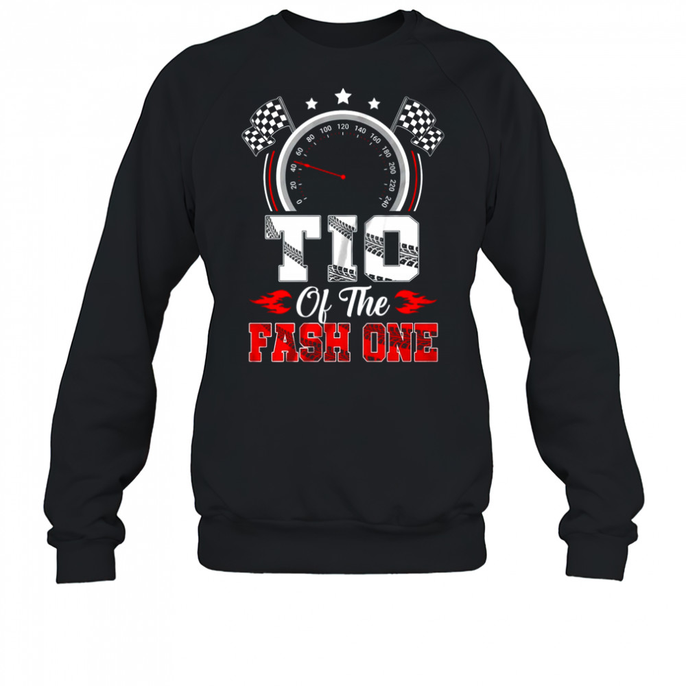 Tio Of The Fast One 1st Birthday Racing Car Family shirt Sweatshirt