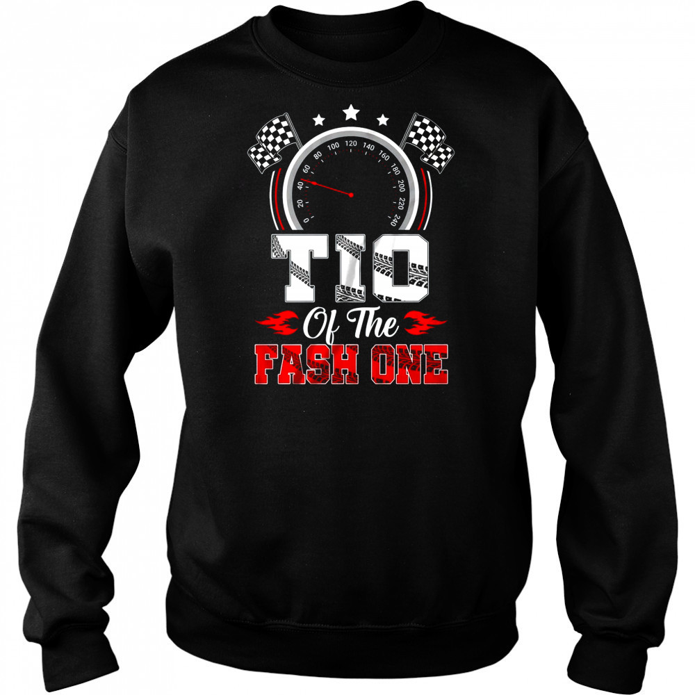 Tio Of The Fast One 1st Birthday Racing Car Family shirt Hoodie