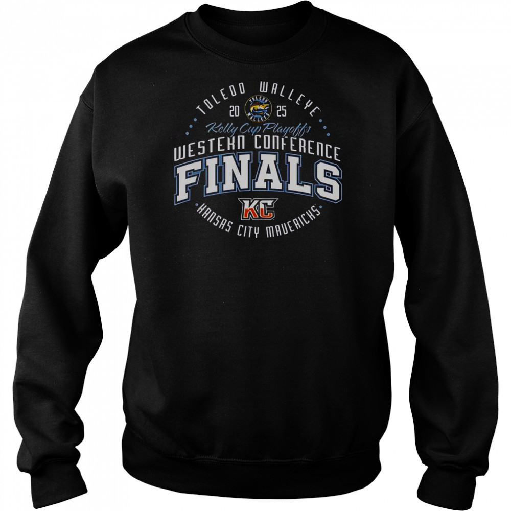Toledo Walleye 2025 Western Conference Finals T-Shirt Hoodie