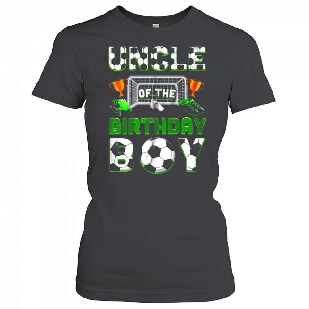 Uncle Of The Birthday Boy Soccer Family Matching Party shirt Women's T-shirt