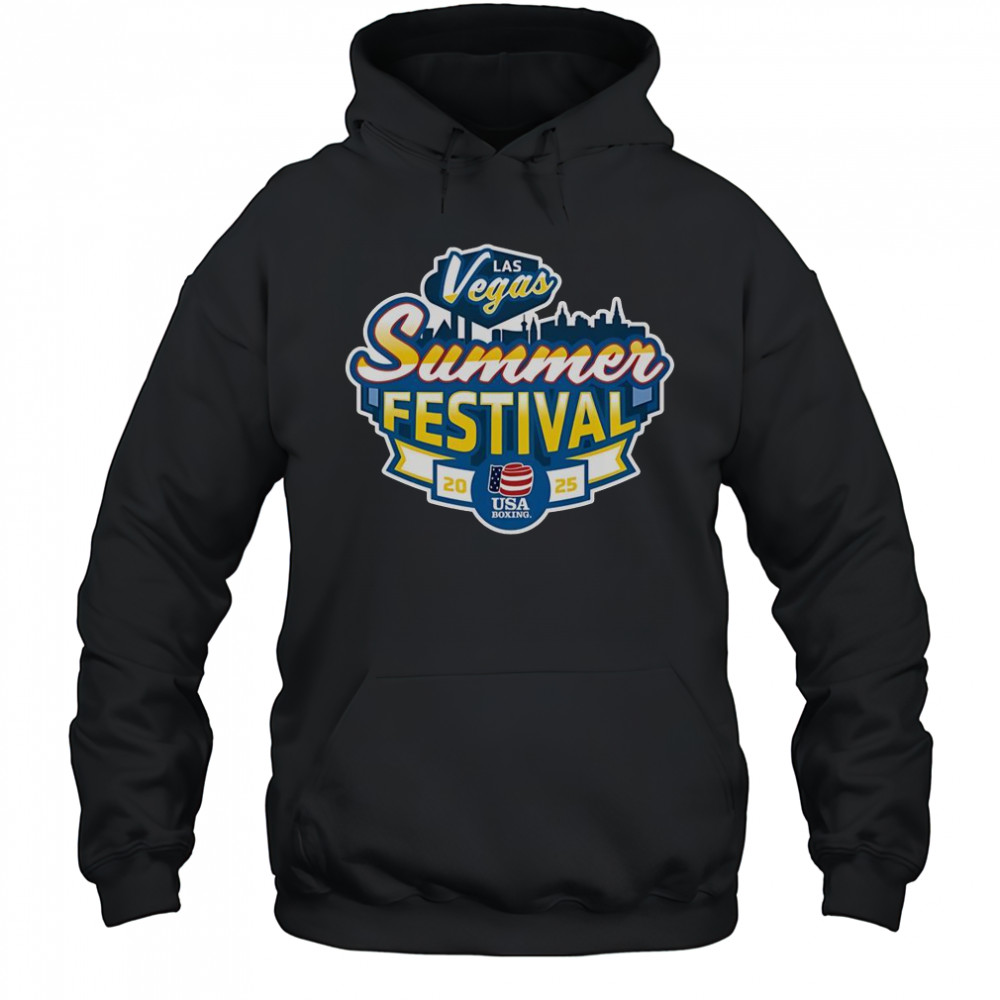 USA Boxing 2025 Las Vegas Summer Festival T-Shirt Hoodie