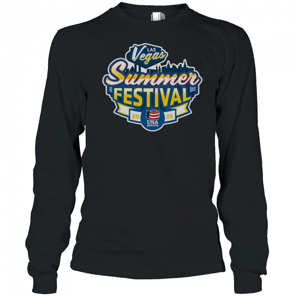 USA Boxing 2025 Las Vegas Summer Festival T-Shirt Long Sleeved