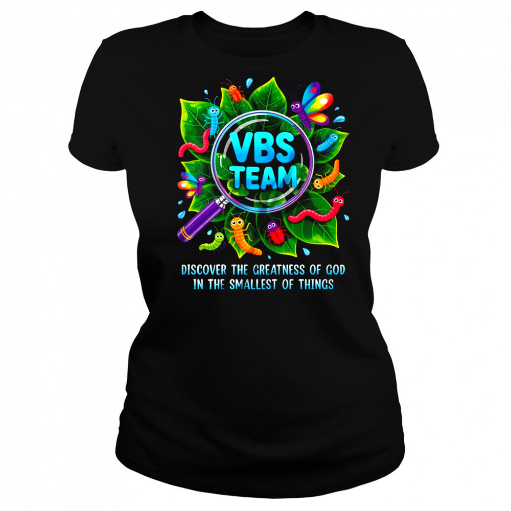 VBS Team 2025 Magnified Smallest Insects Adventure VBS shirt Women's T-shirt