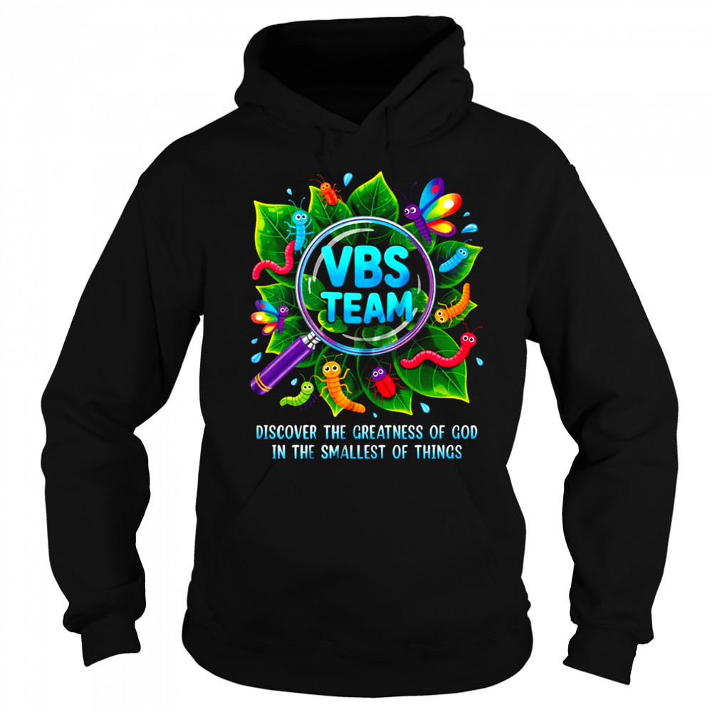 VBS Team 2025 Magnified Smallest Insects Adventure VBS shirt Sweatshirt
