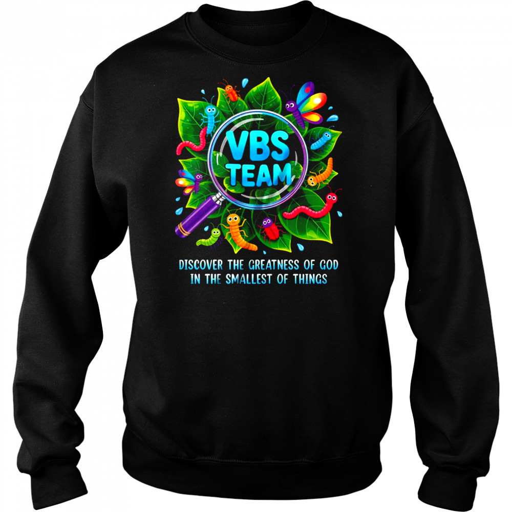 VBS Team 2025 Magnified Smallest Insects Adventure VBS shirt Hoodie