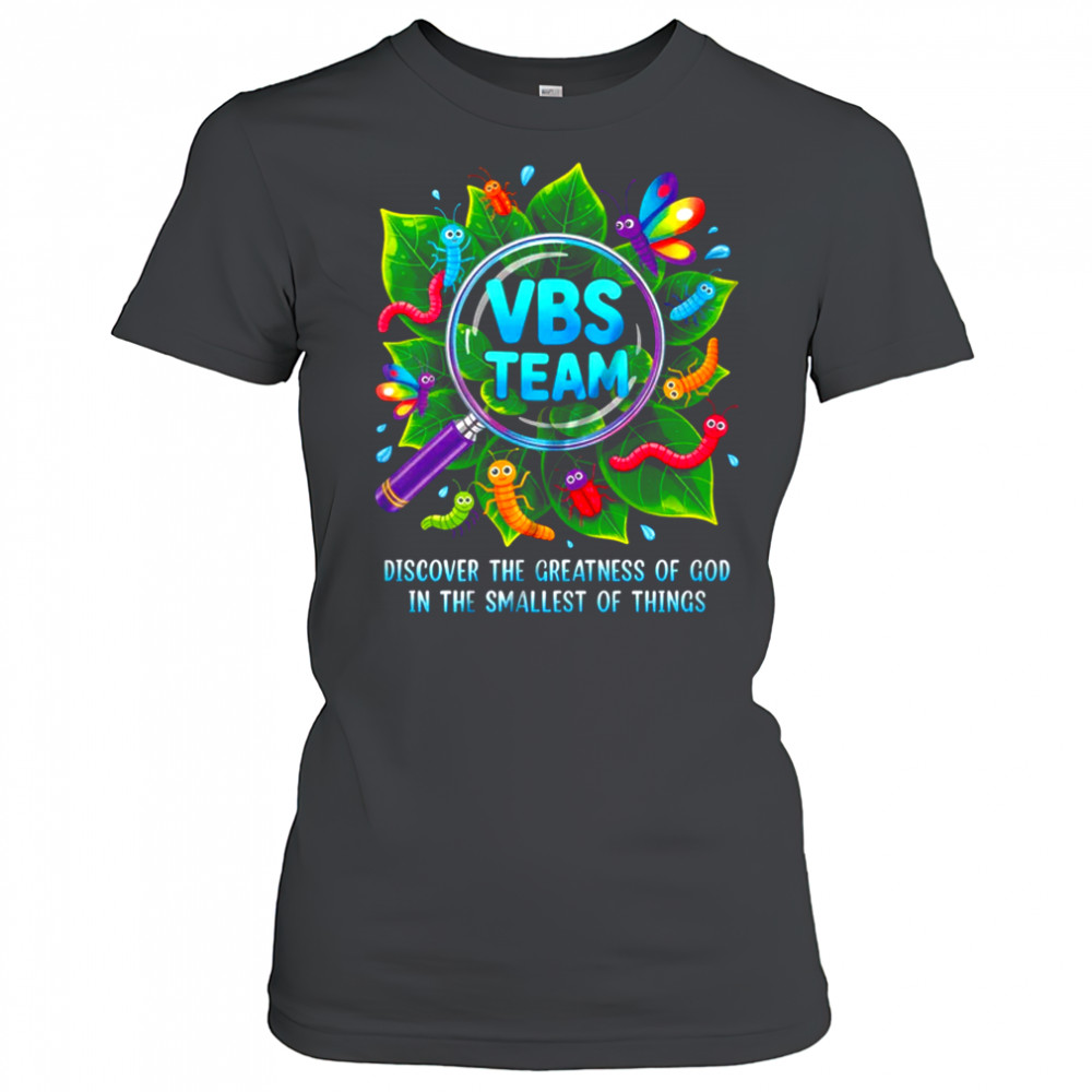 VBS Team 2025 Magnified Smallest Insects Adventure VBS shirt Women's T-shirt