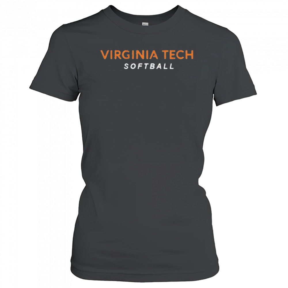 Virginia Tech Softball Logo Stack Shirt Women's T-shirt
