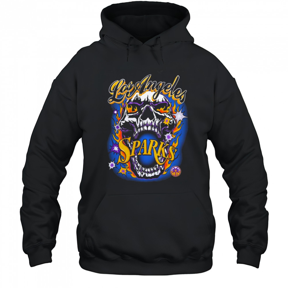 Warren Lotas Los Angeles Sparks Skull Shirt Hoodie