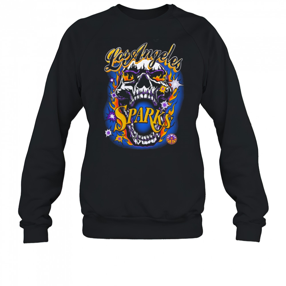 Warren Lotas Los Angeles Sparks Skull Shirt Sweatshirt