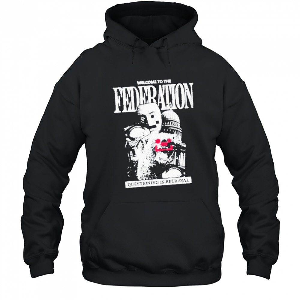Welcome To The Federation Questioning Is Betrayal Shirt Hoodie