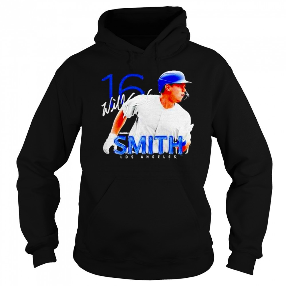 Will Smith 16 Los Angeles Dodgers Signature Shirt Sweatshirt